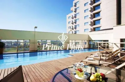 Flat disponível para venda no quality suites alphaville, com 34m², 1 dormitório e 1 vaga