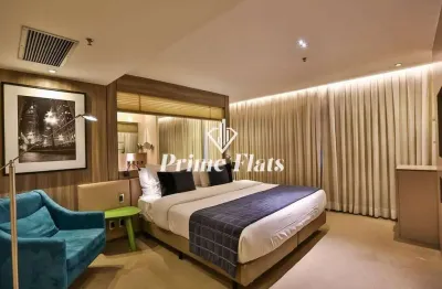 Flat disponível para venda no radisson vila olímpia, com 31m², 1 dormitório e 1 vaga