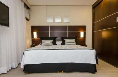 Flat disponível para venda no transamérica executive chácara santo antônio, com 28m², 1 dormitório e 1 vaga