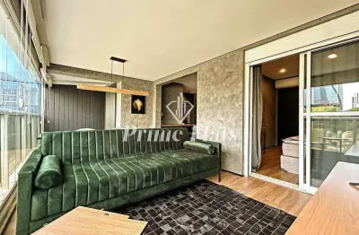 Flat disponível para locação no horizonte jk residencial na vila nova conceição, com 62m², 1 dormitório e 1 vaga