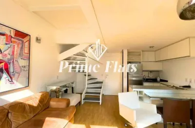 Flat disponível para locação no condomínio edifício urbano duplex na vila nova conceição, com 45m², 1 dormitório e 1 vaga de garagem