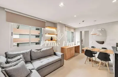 Flat disponível para venda no wyndham são paulo paulista, com 50m², 1 dormitórios e 1 vaga