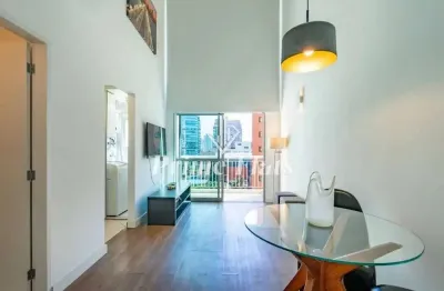 Flat disponível para locação no the blue loft, com 44m², 1 dormitório e 1 vaga de garagem