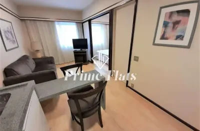 Flat disponível para venda no le premier, com 28m², 1 dormitório e 1 vaga