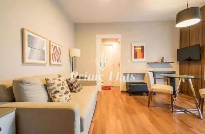 Flat disponível para locação no gran estanconfor veranda berrini, com 40m², 1 dormitório e 1 vaga