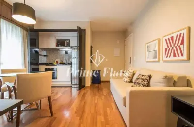 Flat disponível para locação no gran estanconfor veranda berrini, com 40m², 1 dormitório e 1 vaga