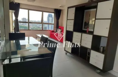 Flat disponível para locação no residencial maxhaus brooklin, com 75m², 2 dormitórios e 1 vaga