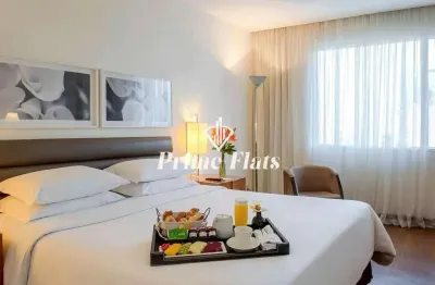 Flat disponível para venda no grand mercure são paulo vila olimpia, com 24m², 1 dormitório e 1 vaga de garagem