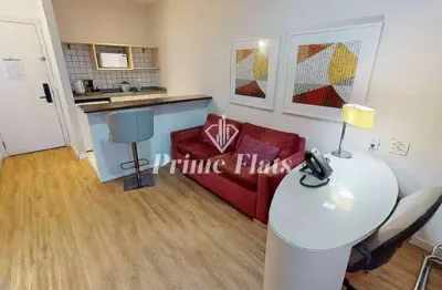 Flat disponível para venda no quality suites alphaville, com 39m², 1 dormitório e 1 vaga