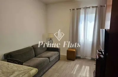 Flat disponível para locação no ninety hotel, com 33m², 1 dormitório e 1 vaga de garagem