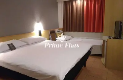 Flat disponível para venda no íbis santos, com 18m², 1 dormitório e 1 vaga