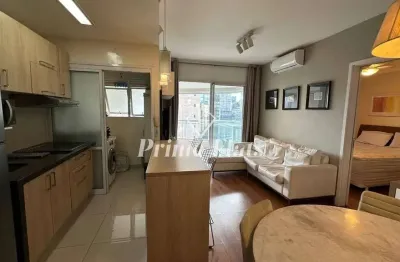 Apartamento disponível para locação no mandarim no brooklin, com 47m², 1 dormitório e 1 vaga