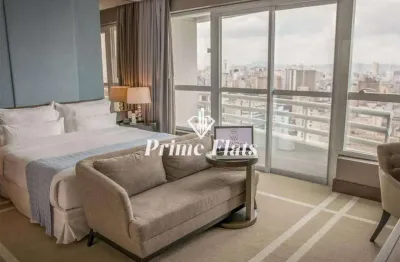 Flat disponível para venda no hotel cadoro são paulo na consolação, com 27m², 1 dormitório e 1 vaga