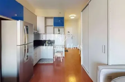 Flat disponível para locação no comfort ibirapuera, com 26m², 1 dormitório e 1 vaga de garagem