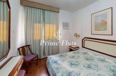 Flat disponível para locação no the plazza residence flat no jardim paulista, com 40m², 1 dormitório e 1 vaga de garagem