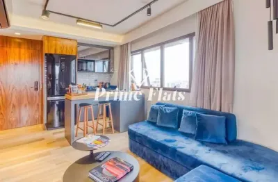 Flat disponível para locação no cyrela by pininfarina no itaim bibi, com 49m², 1 dormitório e 1 vaga