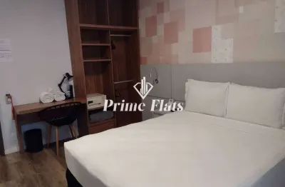 Flat disponível para venda no hotel intercity interative jardins, com 23m², 1 dormitório e 1 vaga