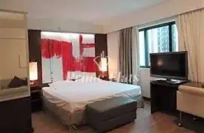 Flat no meliá ibirapuera, com 1 vaga de garagem, 26m² e 1 dormitório, disponível para venda!
