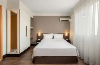 Flat disponível para venda no hotel intercity nações unidas na chácara santo antônio, com 26m², 1 dormitório e 1 vaga
