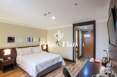 Flat disponível para venda no transamérica executive congonhas, com 25m², 1 dormitório e 1 vaga