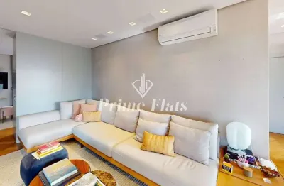 Flat disponível para locação no cyrela by pininfarina no itaim bibi, com 98m², 1 dormitório e 1 vaga