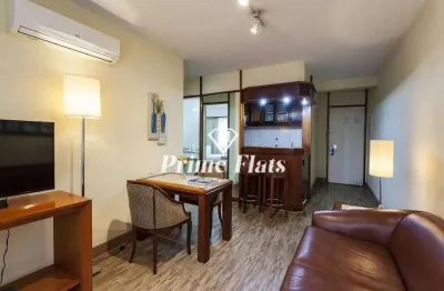 Flat disponível para locação no la residence itaim by manager, com 90m², 2 dormitórios e 2 vagas de garagem