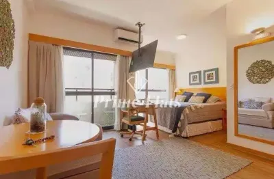 Flat disponível para venda no quality paulista, com 29m², 1 dormitório e 1 vaga