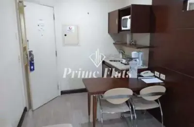 Flat disponível no transamérica executive chácara santo antônio, com 28m², 1 dormitório e  1 vaga