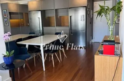 Flat disponível para venda no condomínio cosmopolitan high garden com 58m², 1 dormitório e 1 vaga