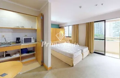 Flat disponível para locação no hotel slaviero essential são paulo ibirapuera, com 35m², 1 dormitório e 1 vaga