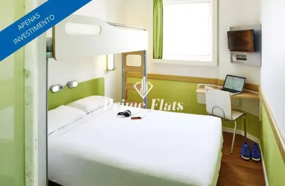 Flat disponível para venda no ibis budget jardins, com 12m², 1 dormitório e 1 vaga de garagem