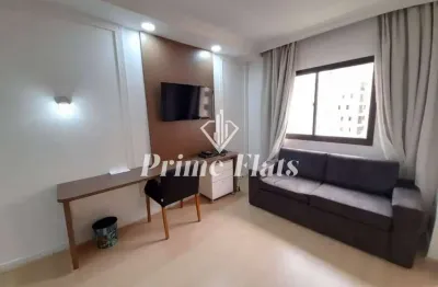 Flat disponível para locação no the world hotels, com 30m², 1 dormitório e 1 vaga