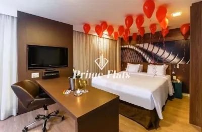 Flat disponível para venda no mercure são paulo moema times square, com 30m², 1 dormitório e 1 vaga