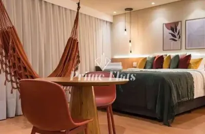 Flat disponível para locação no radisson vila olímpia, com 28m², 1 dormitório e 1 vaga de garagem