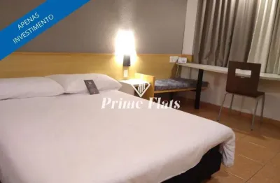 Flat disponível para venda no íbis santos, com 18m², 1 dormitório e 1 vaga