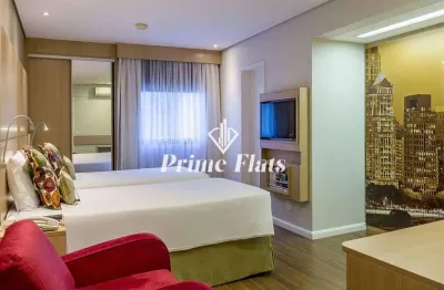 Flat disponível para venda no mercure são paulo nações unidas, com 27m², 1 dormitório e 1 vaga de garagem