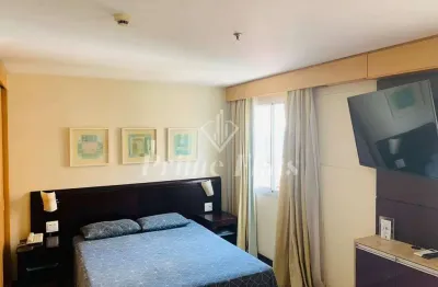 Flat disponível para locação no mercure vila olimpia, com 25m², 1 dormitório e 1 vaga de garagem