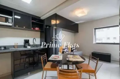 Flat disponível para locação no le premier, com 28m², 1 dormitório e 1 vaga de garagem