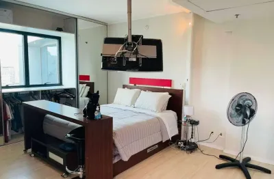 Flat disponível para locação no meliá ibirapuera, com 61m², 1 dormitório e 1 vaga