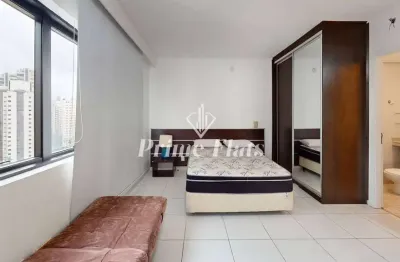 Flat disponível para venda no meliá ibirapuera, com 26m², 1 dormitório e 1 vaga