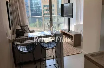 Flat disponível para locação no vhouse faria lima, com 46m², 1 dormitório e 1 vaga