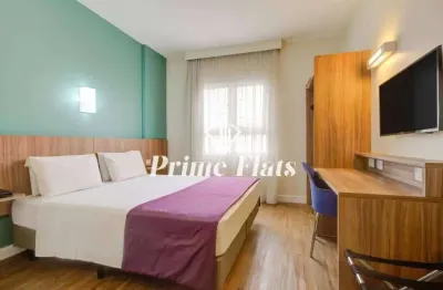 Flat disponível para venda no transamerica fit campinas, com 23m², 1 dormitório e 1 vaga