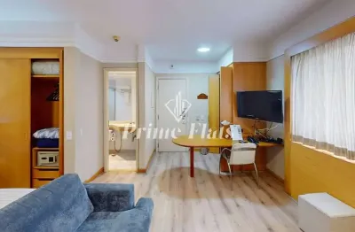 Apartamento disponível para venda no transamérica executive bela cintra no jardim paulista, com 30m², 1 dormitório e 1 vaga de garagem