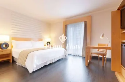 Flat disponível para venda no hotel intercity paulista, com 28m², 1 dormitório e 1 vaga