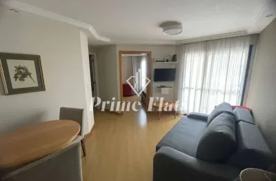 Flat disponível para locação no estanconfor moema, com 57m², 2 dormitórios e 1 vaga