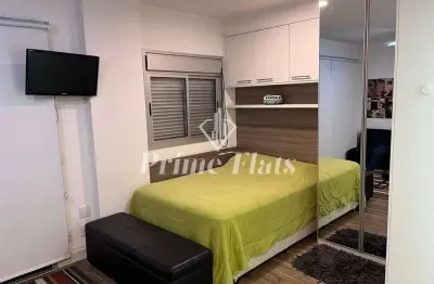 Flat disponível para locação no Condomínio Add Nova Berrini, com 33m², 1 dormitório e 1 vaga