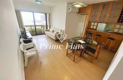 Flat disponível para locação no central park jardins, com 67m², 2 dormitórios e 2 vagas de garagem