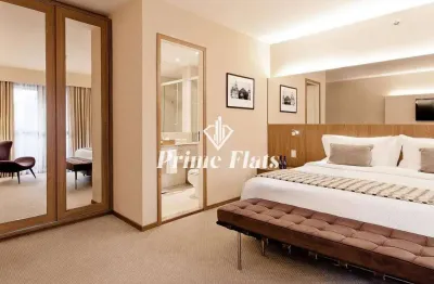 Flat disponível para venda no radisson blu são paulo, com 32m², 1 dormitório e 1 vaga