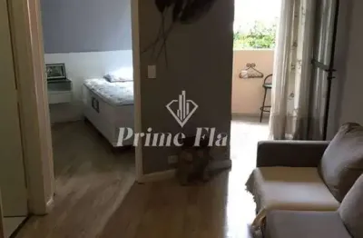 Flat disponível para locação no Condomínio Edifício Moema Studium, com 35m², 1 dormitório e 1 vaga