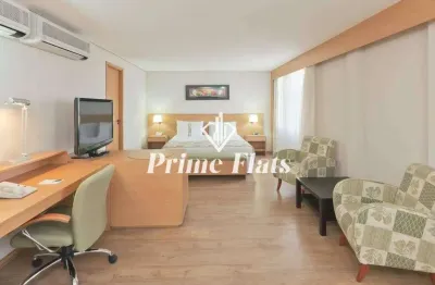 Flat disponível para venda no holiday inn anhembi, com 26m², 1 dormitório e 1 vaga